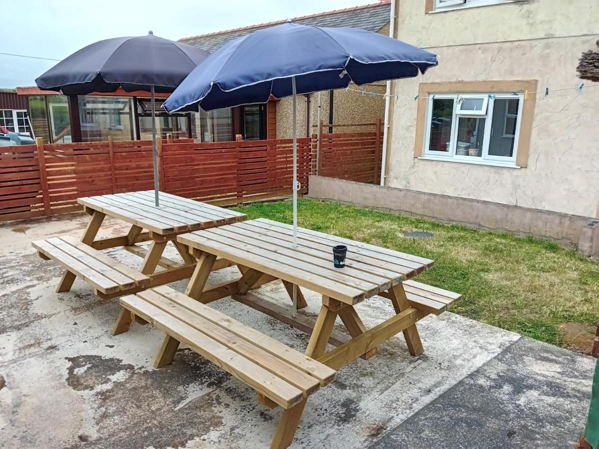 Criw Bach Static Caravan Apartment Bryncroes Exterior photo