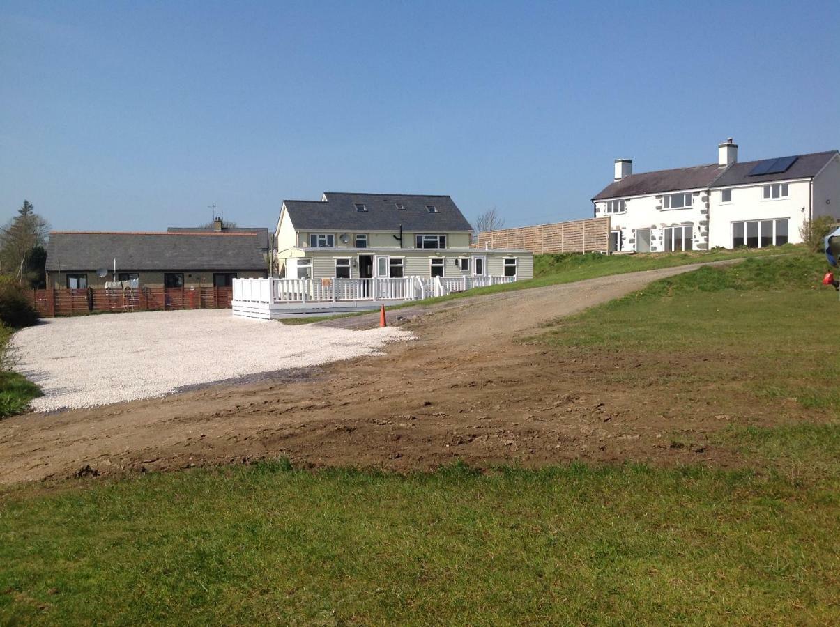 Criw Bach Static Caravan Apartment Bryncroes Exterior photo